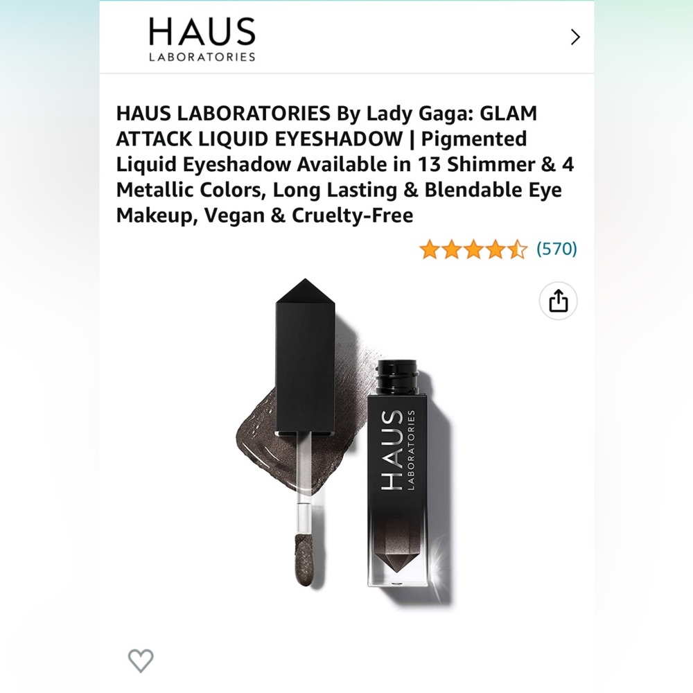 NEW HAUS Laboratories Liquid Eyeshadow
